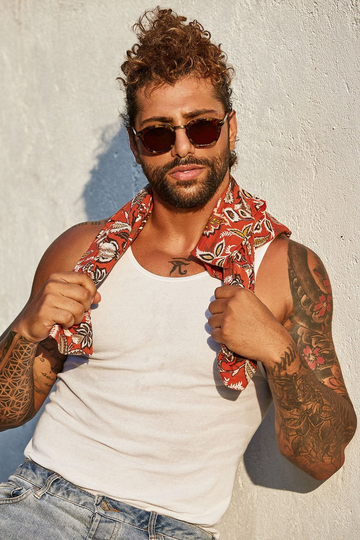 HEGIAS CARAMEL TORT SUNGLASSES