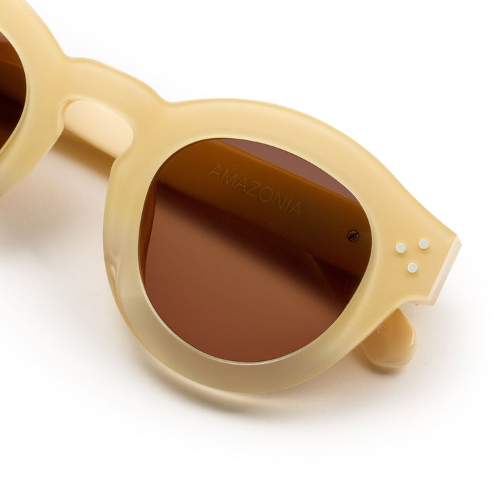 AMAZONIA CREMA SUNGLASSES