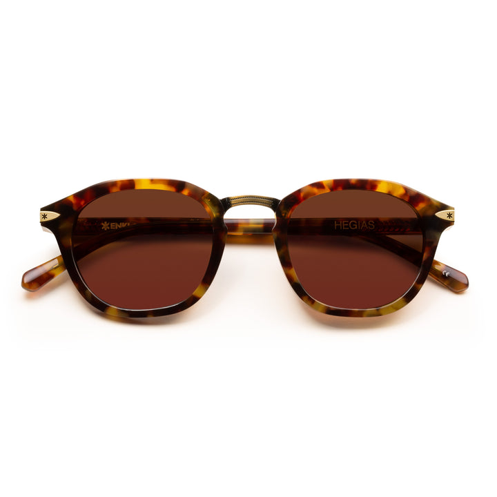 HEGIAS CARAMEL TORT SUNGLASSES