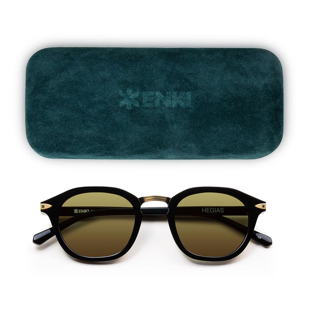 HEGIAS GLOSS BLACK SUNGLASSES