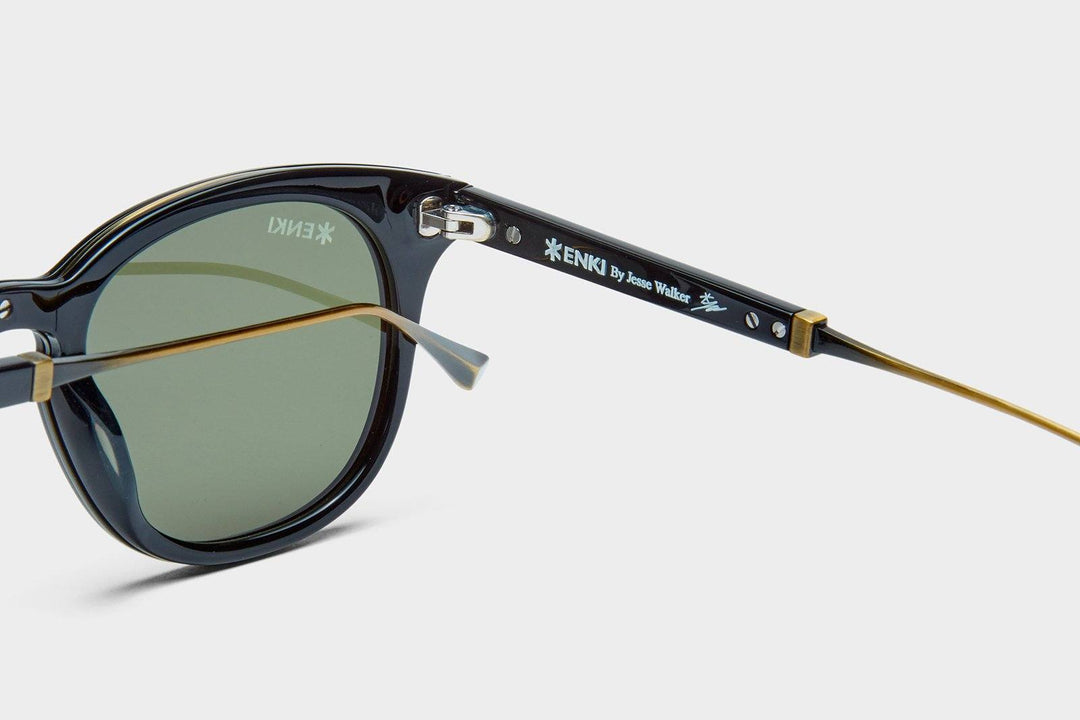 Amayas in gloss black ENKI EYEWEAR 
